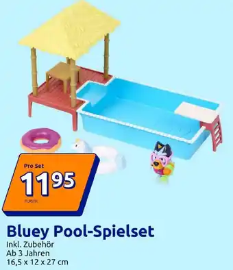 Action Bluey Pool-Spielset Angebot