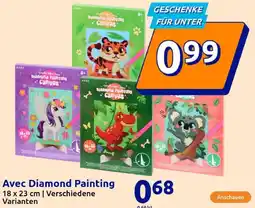 Action Avec Diamond Painting Angebot