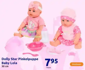 Action Dolly Star Pinkelpuppe Baby Lola Angebot