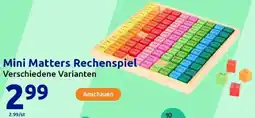 Action Mini Matters Rechenspiel Angebot