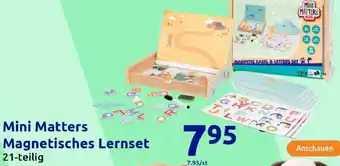 Action Mini Matters Magnetisches Lernset Angebot