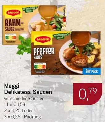 Dornseifer Maggi Delikatess Saucen Angebot