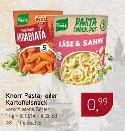 Dornseifer Knorr Pasta- oder Kartoffelsnack Angebot