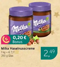 Dornseifer Milka Haselnusscreme Angebot