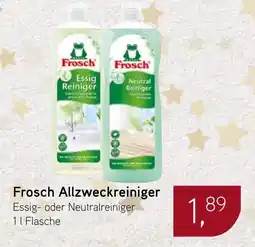 Dornseifer Frosch Allzweckreiniger Essig oder Neutralreiniger Angebot