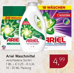 Dornseifer Ariel Waschmittel Angebot