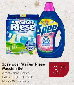 Dornseifer Spee oder Weißer Riese Waschmittel Angebot