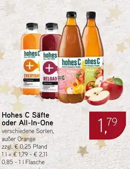 Dornseifer Hohes C Säfte oder All-In-One Angebot
