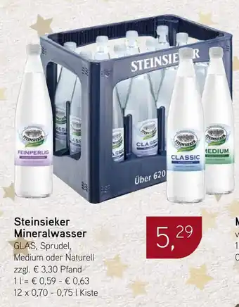 Dornseifer Steinsieker Mineralwasser Angebot