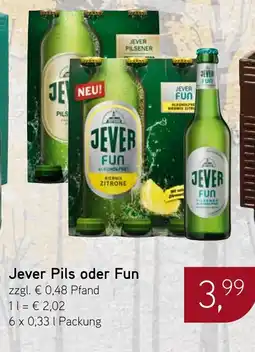 Dornseifer Jever Pils oder Fun Angebot