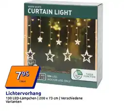 Action Lichtervorhang Angebot