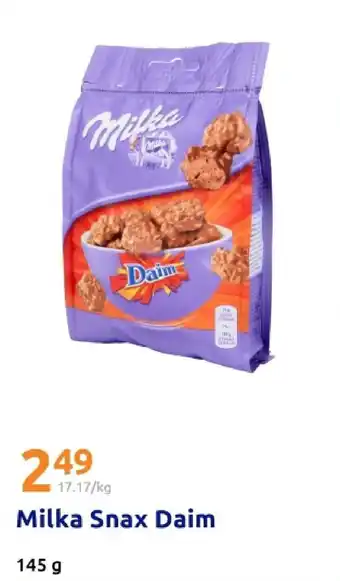 Action Milka snax daim Angebot