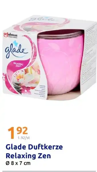 Action Glade duftkerze relaxing zen Angebot