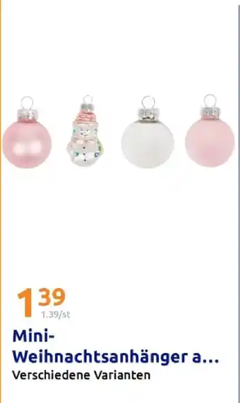 Action Mini-weihnachtsanhänger Angebot
