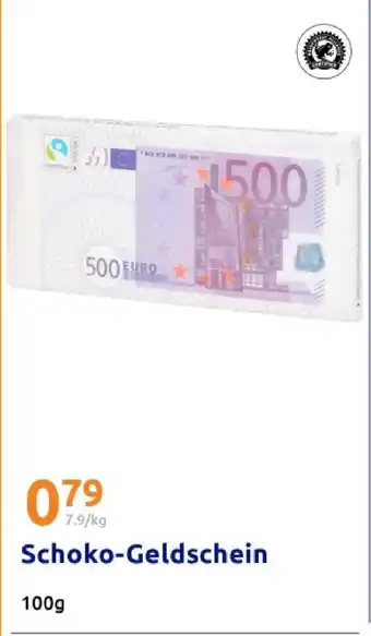 Action Schoko-geldschein Angebot