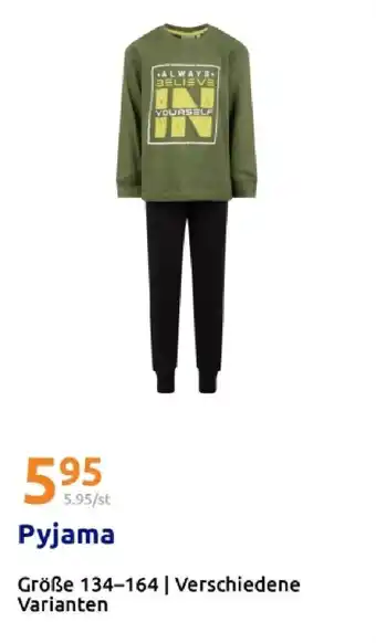 Action Pyjama Angebot