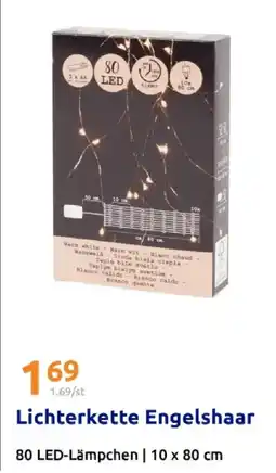 Action Lichterkette engelshaar Angebot