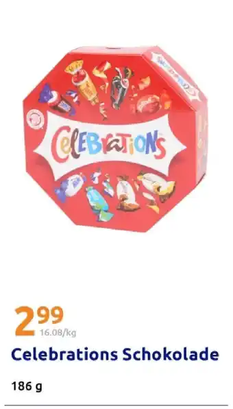 Action Celebrations schokolade Angebot