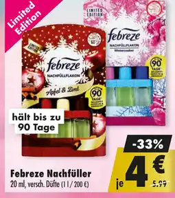 Mäc Geiz Febreze Nachfüller Angebot