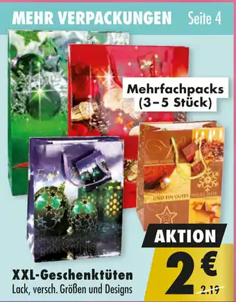 Mäc Geiz XXL-Geschenktüten Angebot