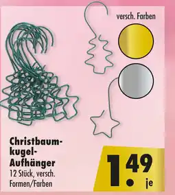 Mäc Geiz Christbaumkugel- Aufhänger Angebot