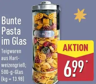 Aldi Nord Bunte Pasta im Glas Angebot