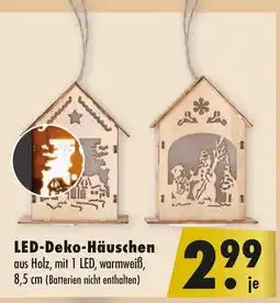 Mäc Geiz LED-Deko-Häuschen Angebot
