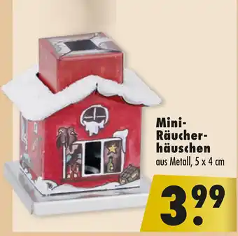 Mäc Geiz Mini- Räucherhäuschen Angebot
