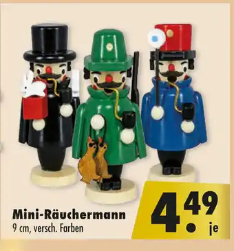 Mäc Geiz Mini-Räuchermann Angebot
