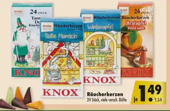 Mäc Geiz KNOX Räucherkerzen Angebot
