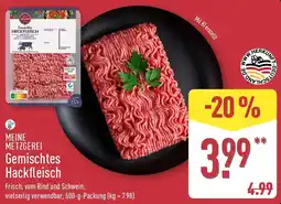 Aldi Nord MEINE METZGEREI Gemischtes Hackfleisch Angebot