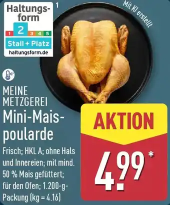 Aldi Nord MEINE METZGEREI Mini-Maispoularde Angebot