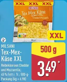Aldi Nord MILSANI Tex-Mex Käse XXL Angebot