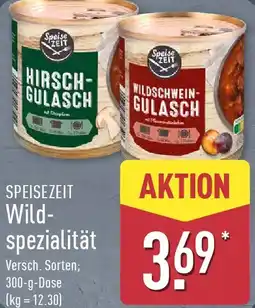 Aldi Nord SPEISEZEIT Wildspezialität Angebot