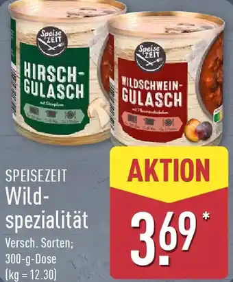 Aldi Nord SPEISEZEIT Wildspezialität Angebot