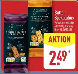 Aldi Nord Butter- Spekulatius Angebot