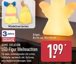 Aldi Nord HOME CREATION LED-Figur Weihnachten Angebot