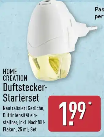 Aldi Nord HOME CREATION Duftstecker- Starterset Angebot