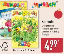 Aldi Nord Kalender Angebot