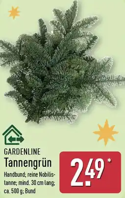 Aldi Nord GARDENLINE Tannengrün Angebot