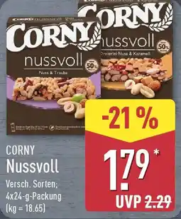 Aldi Nord CORNY Nussvoll Angebot