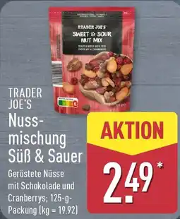 Aldi Nord TRADER JOE'S Nuss- mischung Süß & Sauer Angebot