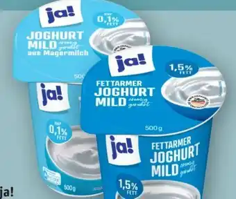 REWE Center ja! Fettarmer Joghurt Mild Angebot