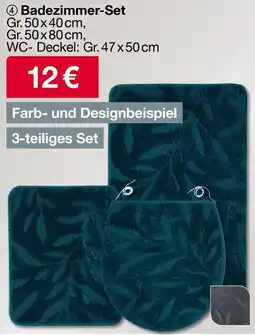 Woolworth Badezimmer-Set Angebot