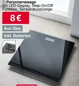 Woolworth Personenwaage Angebot