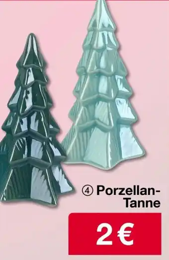 Woolworth Porzellan- Tanne Angebot