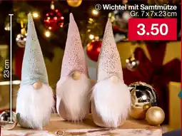 Woolworth Wichtel mit Samtmütze Angebot