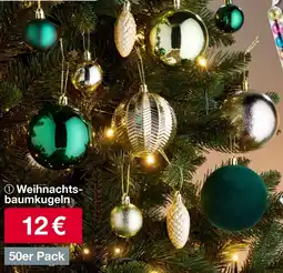 Woolworth Weihnachts- baumkugeln 50er Pack Angebot