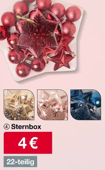 Woolworth Sternbox 22-teilig Angebot