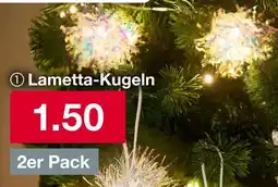 Woolworth Lametta-Kugeln 2er Pack Angebot
